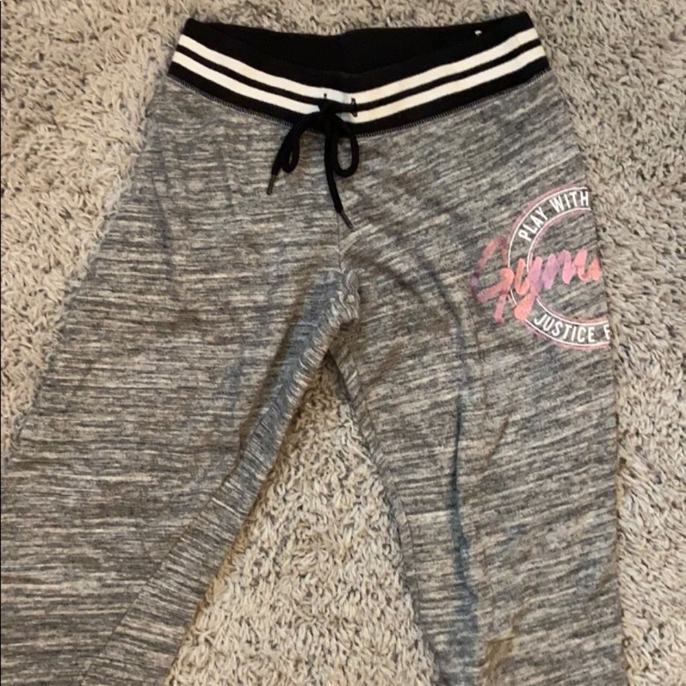 Justice sweatpants